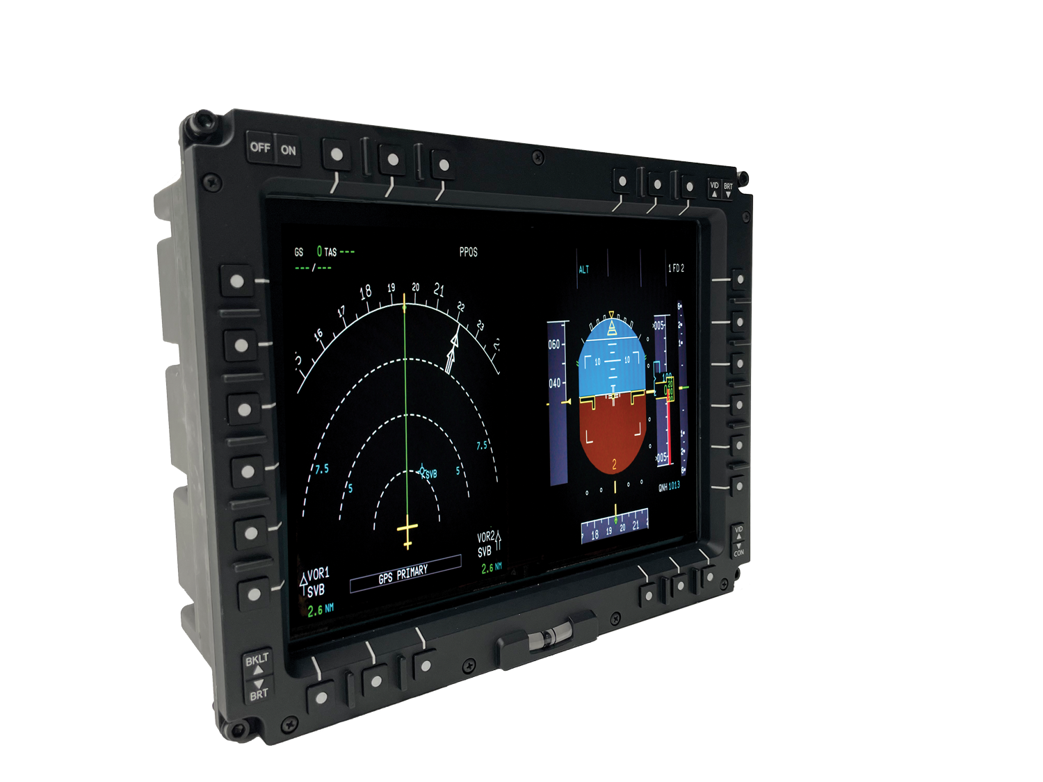 10.4 inch Rotorcraft MFD